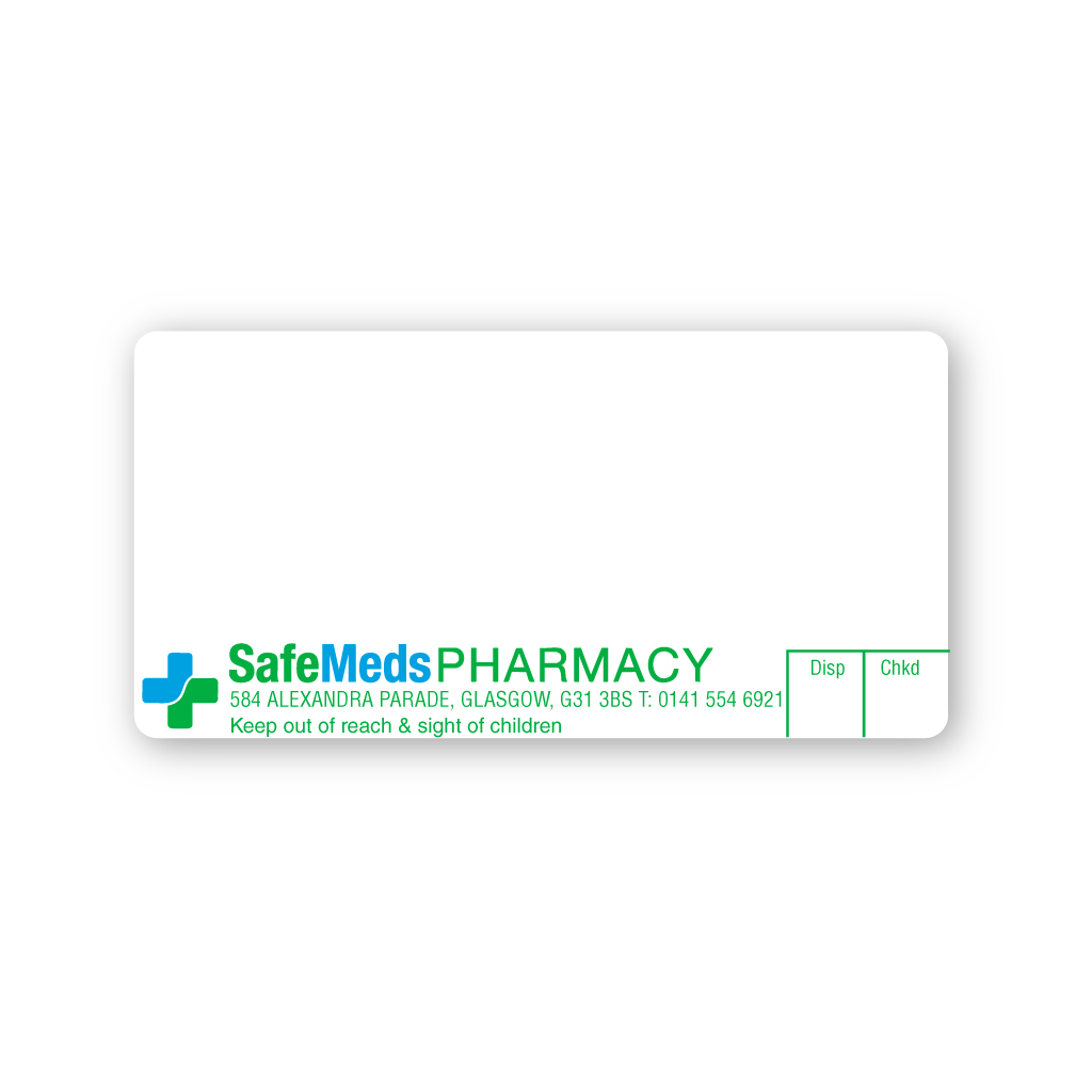 [EMT4904] Safemeds Pharmacy Labels 