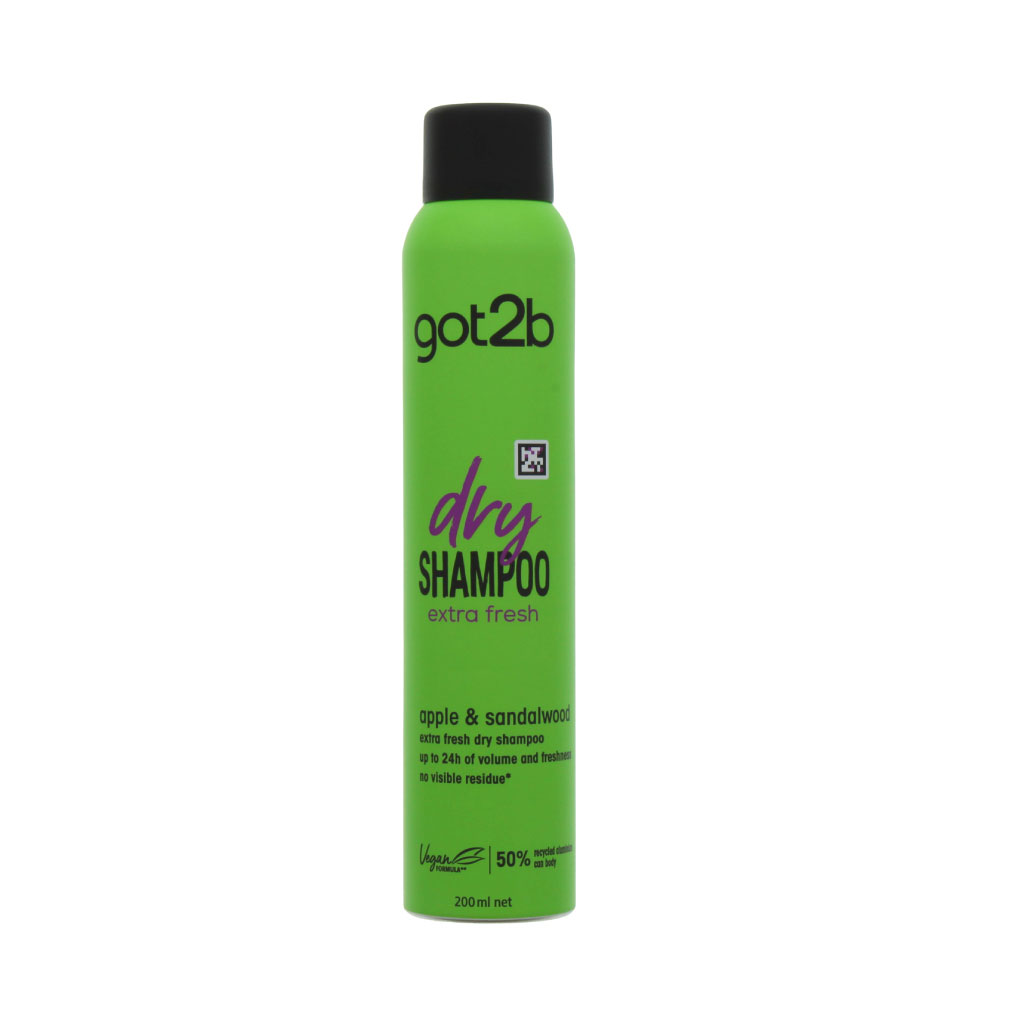 [TOSCH987A] Schwarzkopf got2b Dry Shampoo - Fresh, 200ml (Pack of 6)
