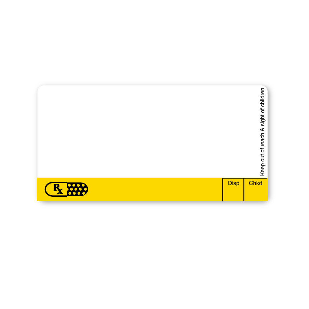 [EMT4671] Dickens Health Pharmacy Labels 