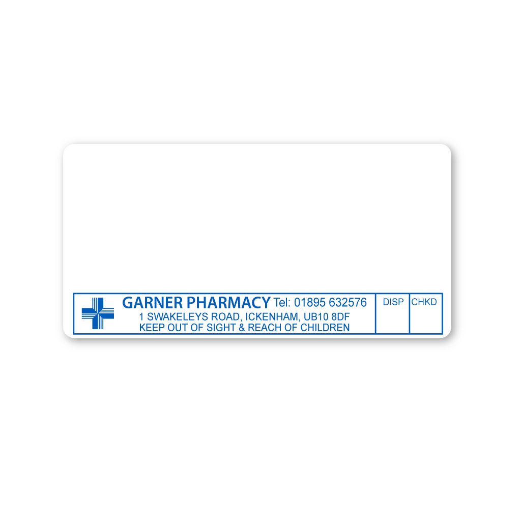 [EMT4966] Garner Pharmacy Labels