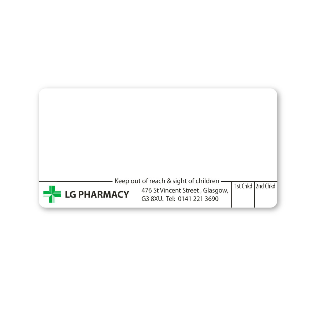 [EMT4989] LG Pharmacy Labels