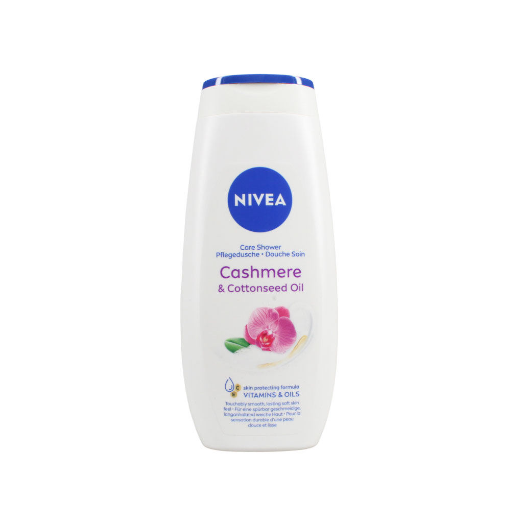 [TONIV056] Nivea Shower Cream - Cashmere & Cotton Seed Oil, 250ml (Pack of 6)