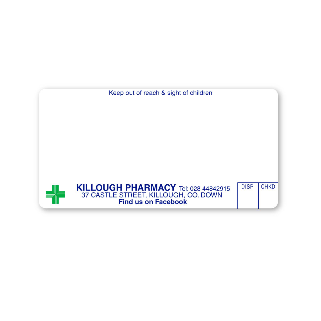 [EMT5053] Killough Pharmacy Labels