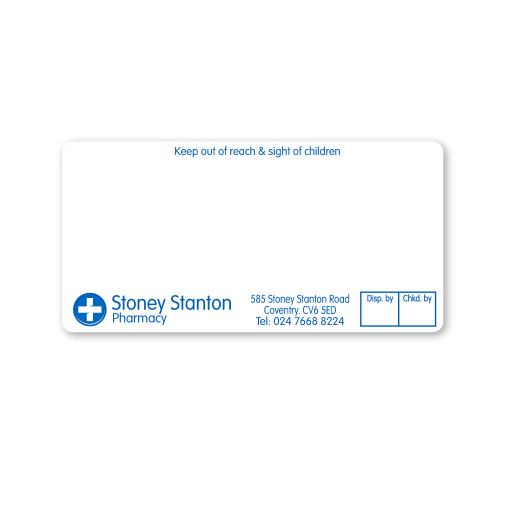 [EMT5054] Stoney Stanton Pharmacy Labels