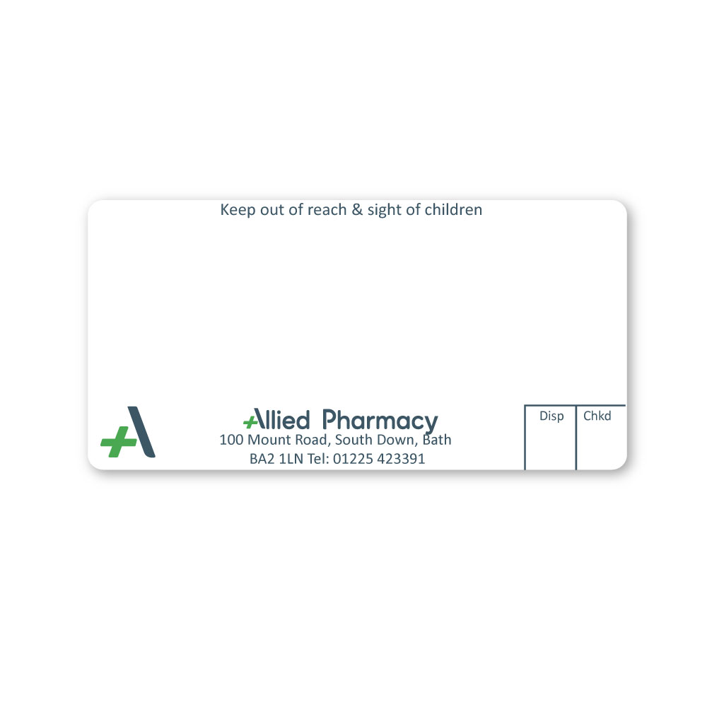 [EMT5068] Allied Southdown Pharmacy Labels 