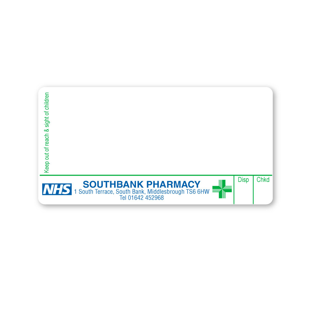 [EMT5110] Southbank Pharmacy Labels