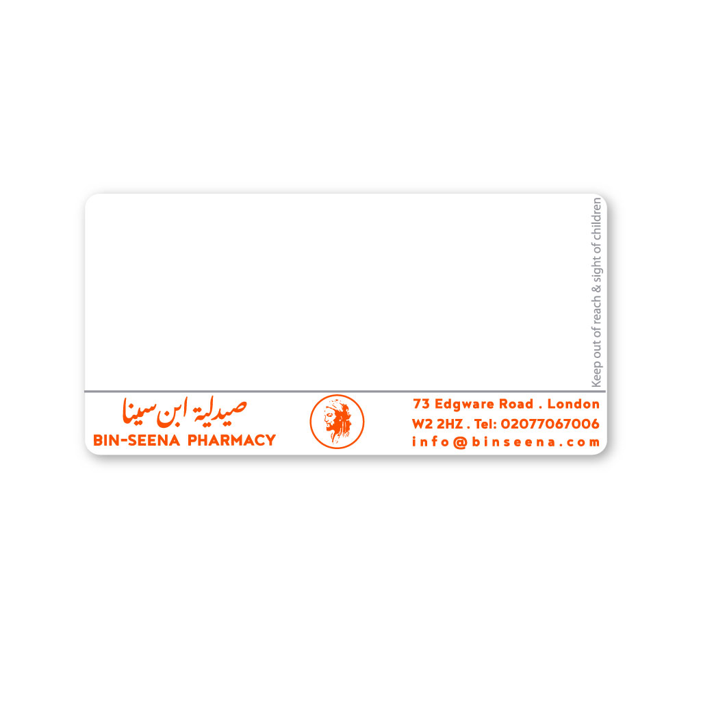 [EMT5124] Bin-Seena Pharmacy Labels