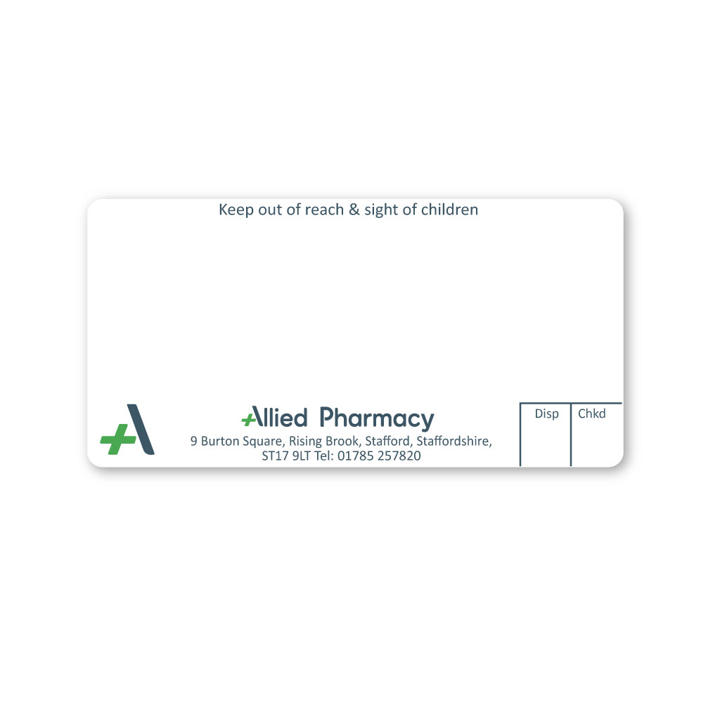 [EMT5173] Allied Rising Brook Pharmacy Labels