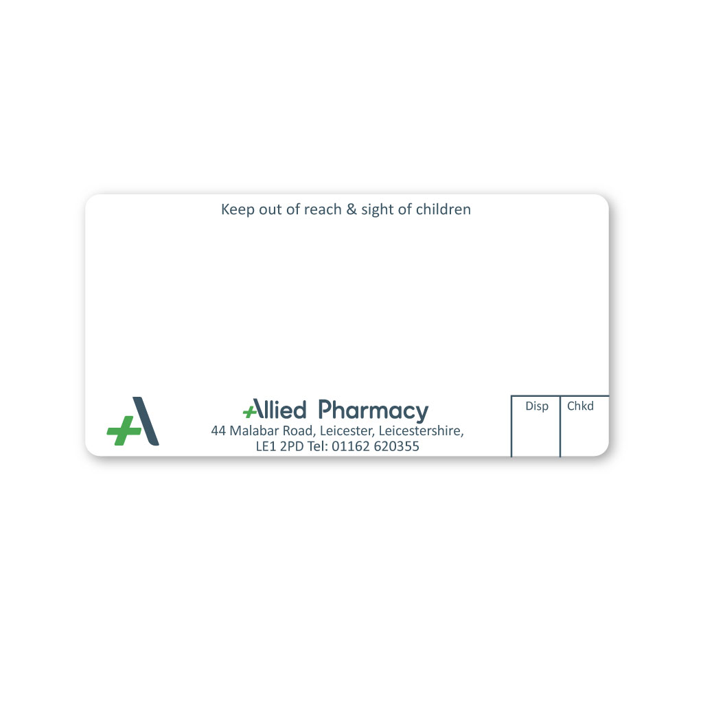 [EMT5196] Allied St Matthews Pharmacy Labels 