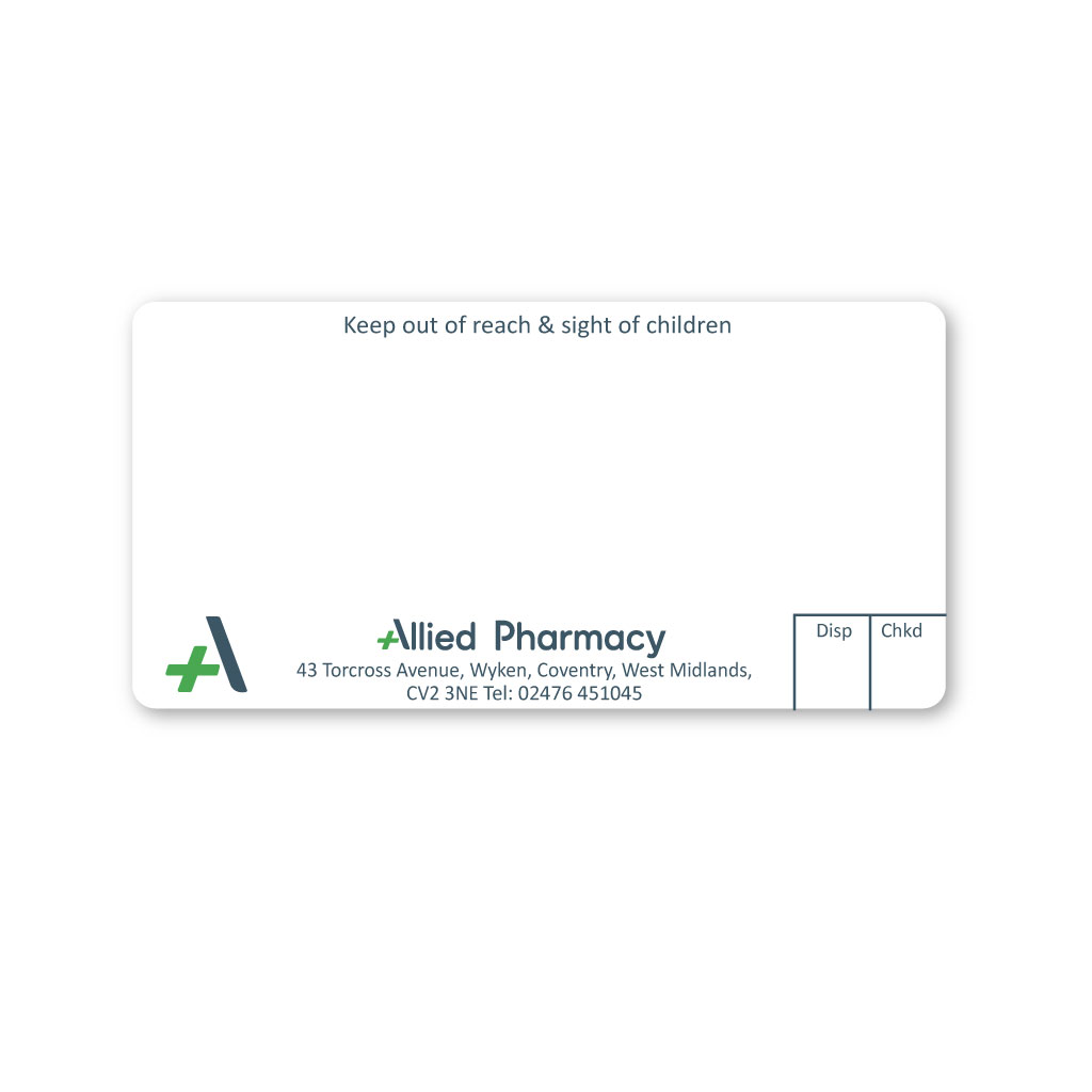 [EMT5200] Allied Torcross Pharmacy Labels 