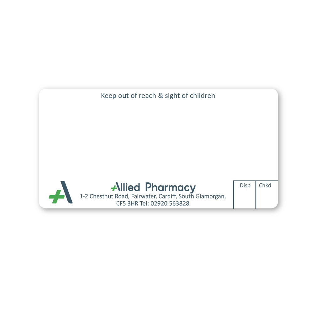 [EMT5205] Allied Fairwater Pharmacy Labels 