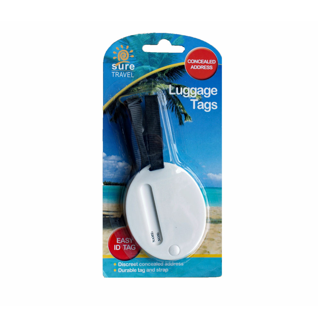 [TR19885] Travel Luggage Tags (Pack of 6)
