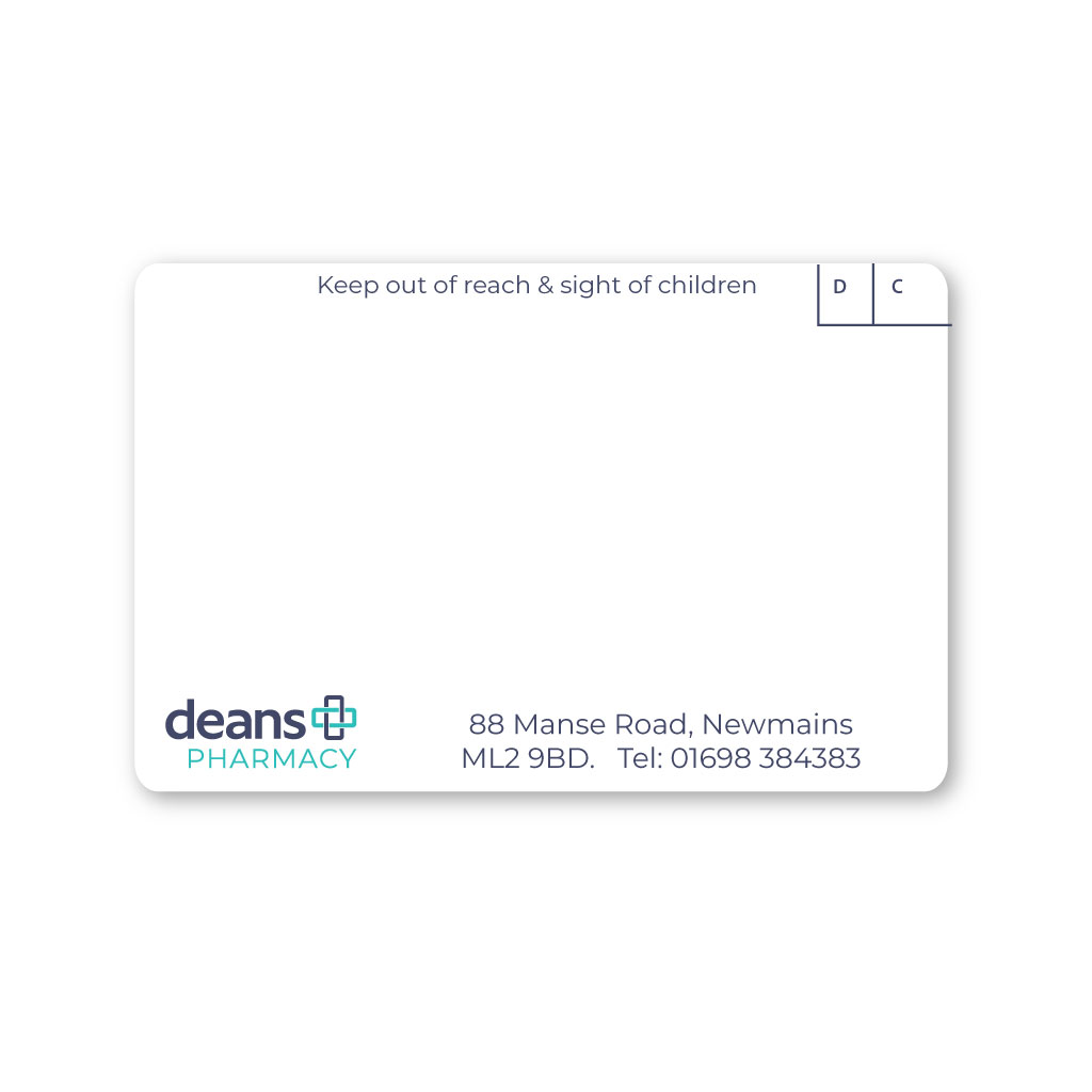 [EMT5252] Deans Group (Newmains) Pharmacy Labels 70x45   