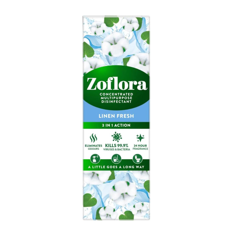 [HOZOF010] Zoflora Antibacterial Disinfectant Fresh Linen 500ml  