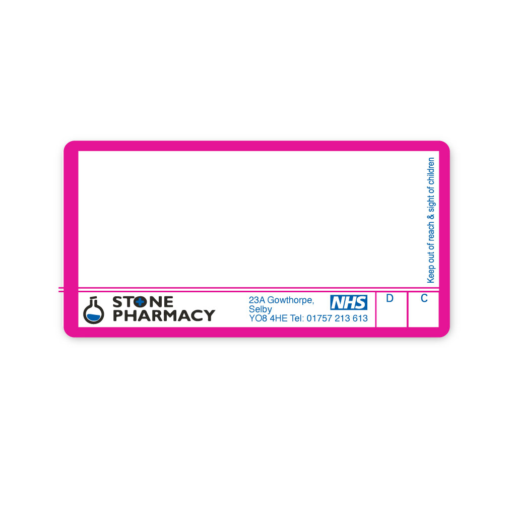 [EMT5264] Stone Pharmacy Labels 