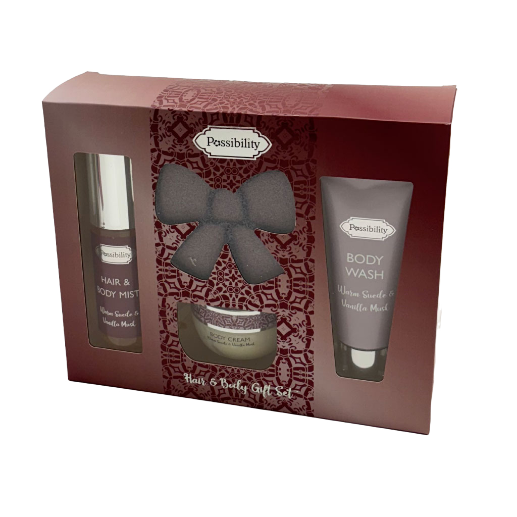 Bow Warm Suede & Winter Musk (Pack of 6)
