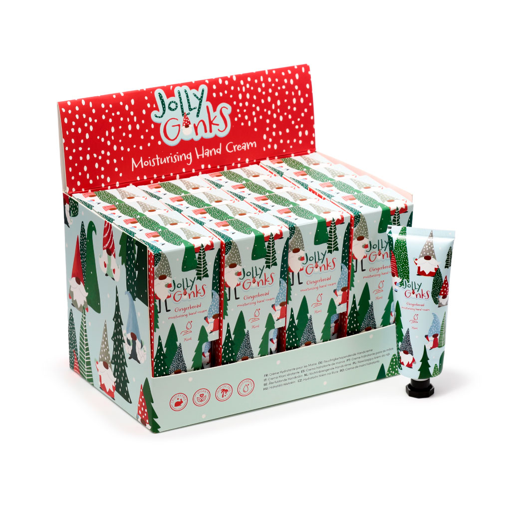 Christmas Gonk Hand Cream 75ml (Pack of 16)