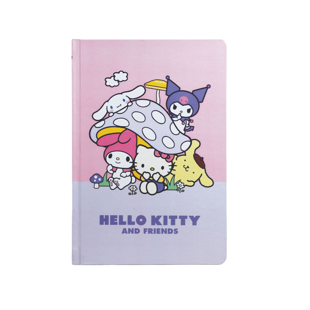 Hello Kitty & Friends A5 Casebound Notebook(Pack of 6)