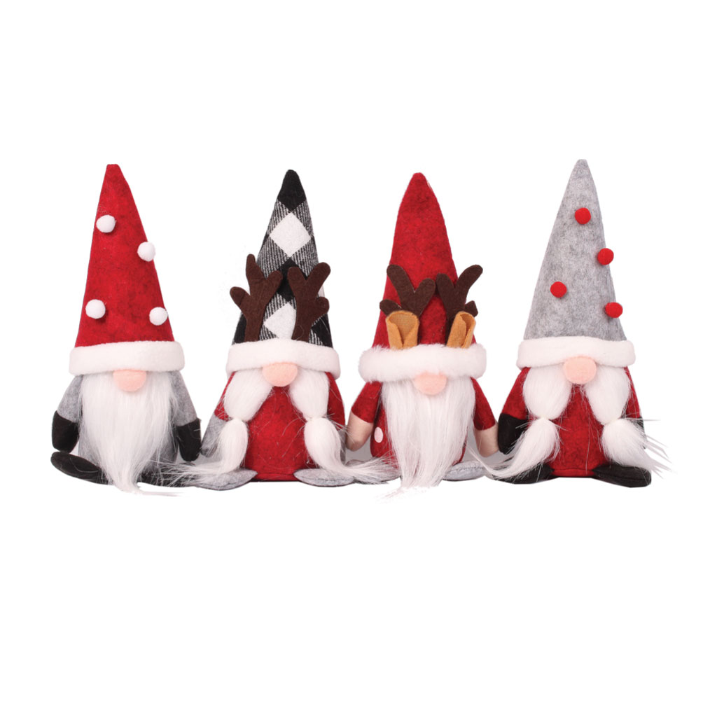 Home Decs Xmas Gonk Decoration Small (Pack of 8)