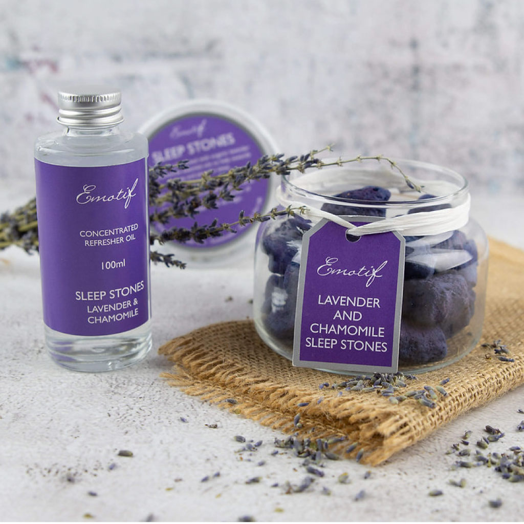 Sleep Stones Gift Set - Lavender & Chamomile