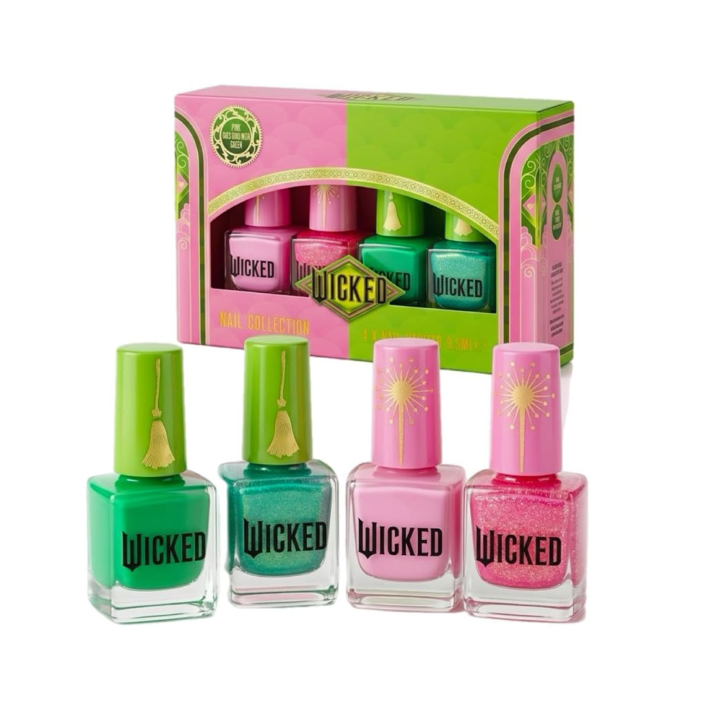 WICKED x4 Nail Polish Set (Pack of 6)