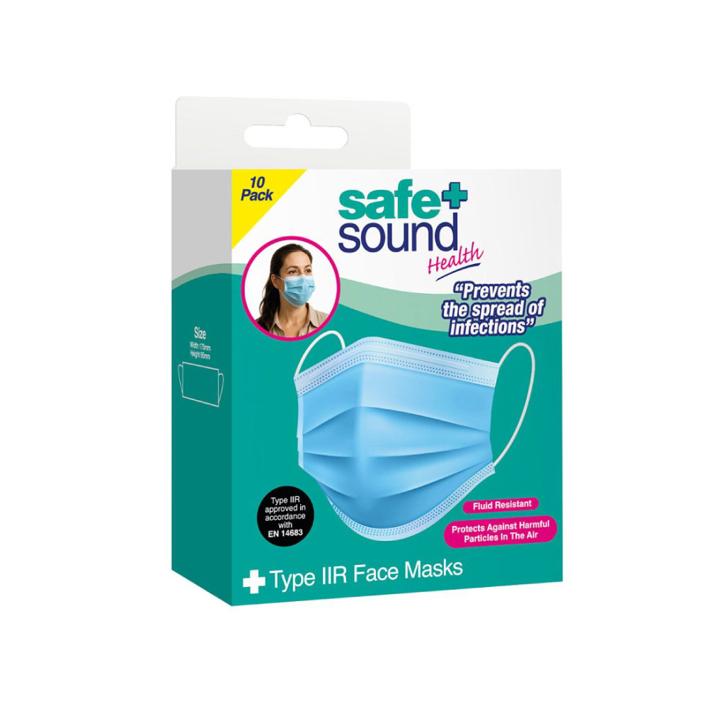 [SA8364] Safe & Sound Medical Disposable Face Mask - Type IIR (Pack of 6)