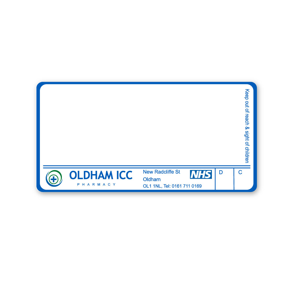 [EMT5335] Newsome Oldham ICC Pharmacy Labels 