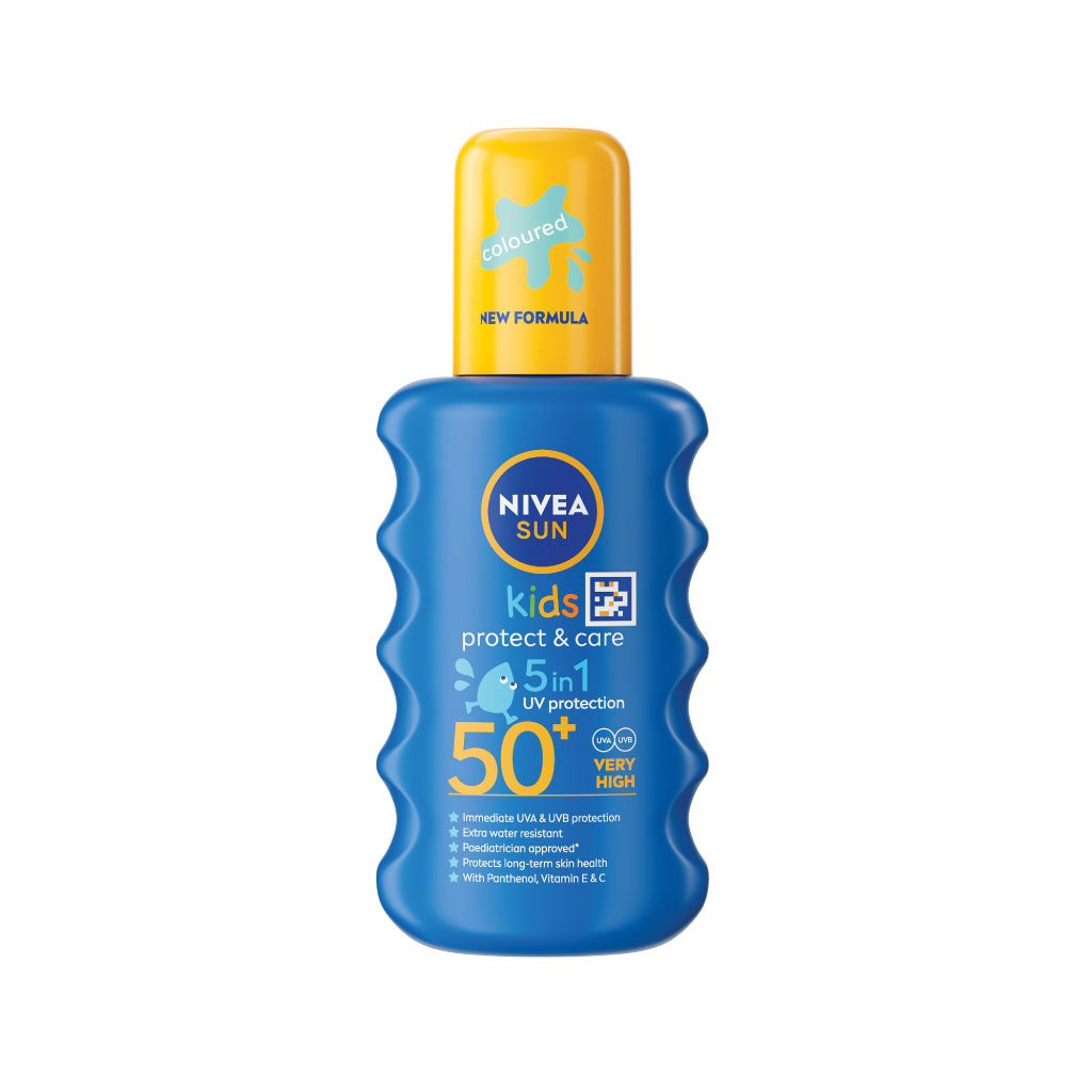 [SUNIV310] Nivea SPF50 Sun Lotion Kids Spray 200ml
