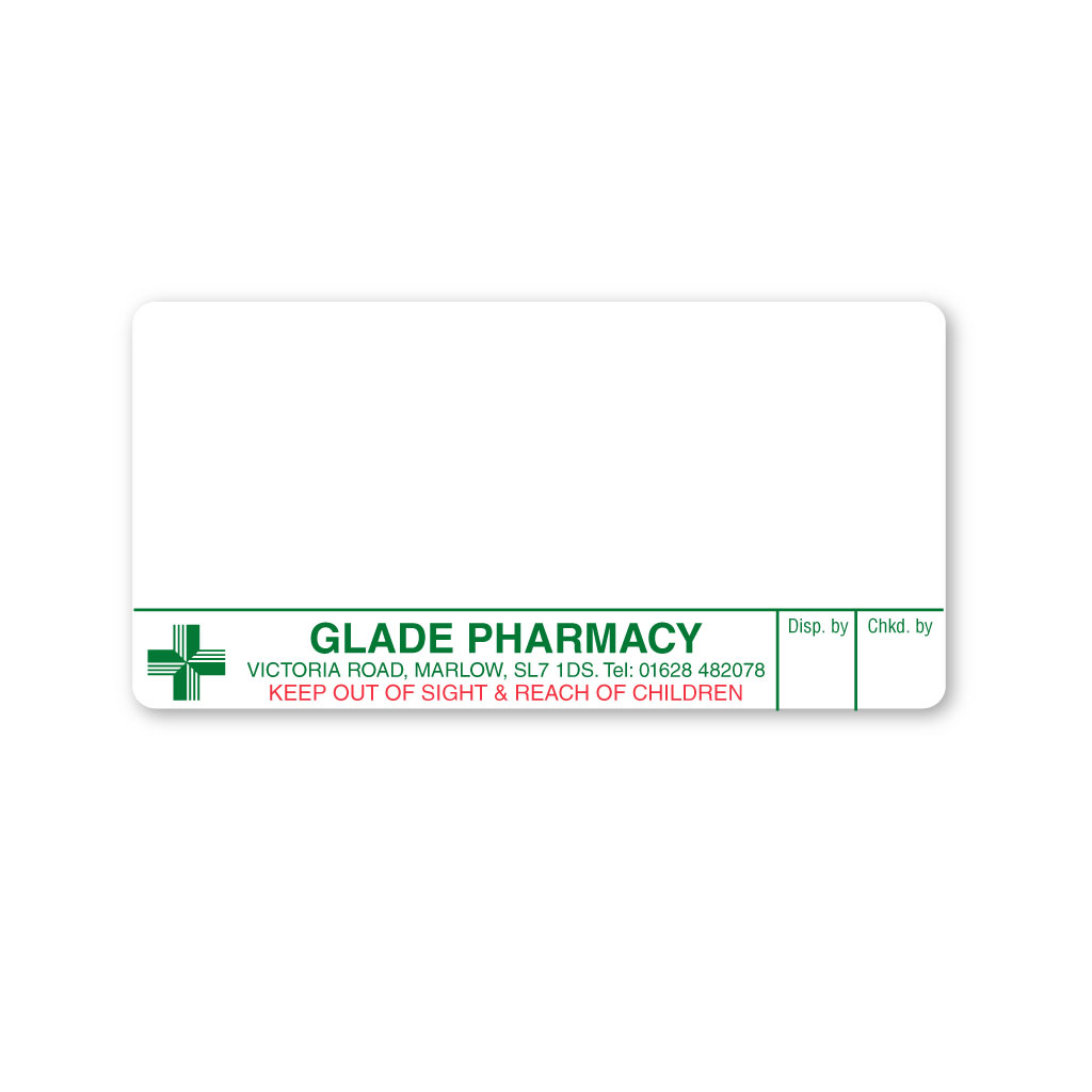 [EMT5353] Glade Pharmacy Labels 