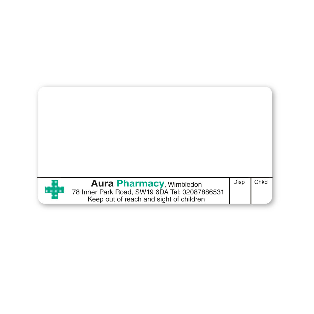 [EMT5361] Aura Pharmacy Labels