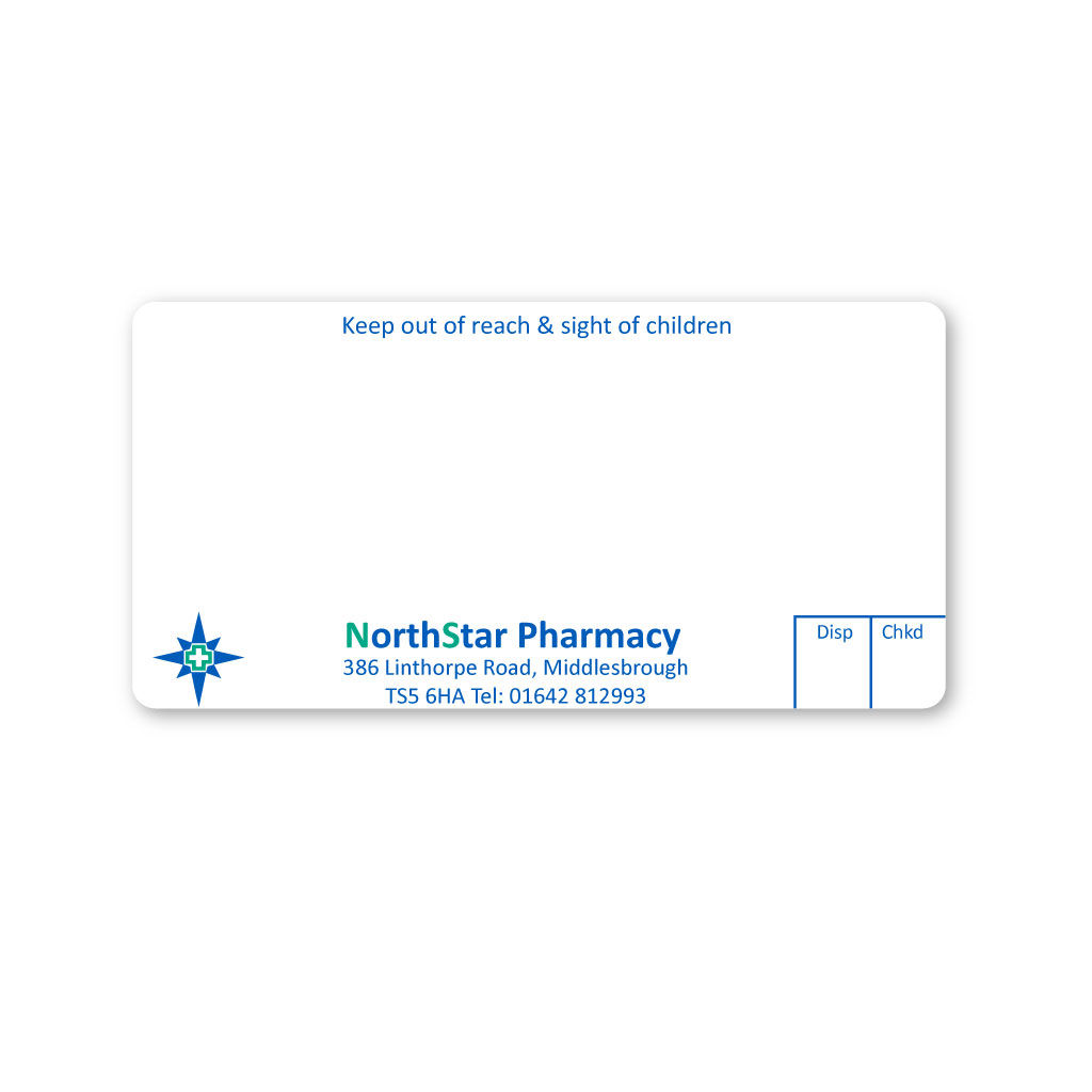 [EMT5363] Northstar Pharmacy Labels  