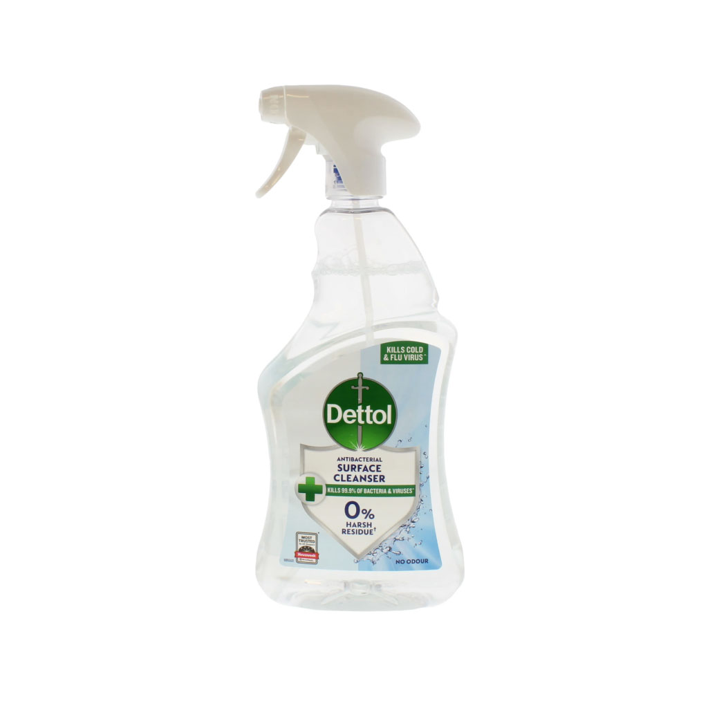 [HODET113A] Dettol Antibacterial Surface Cleaner Spray - 750ml (Pack of 6)