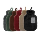 Hot Water Bottle with Luxury Faux Fur Cover (Pack of 18) 