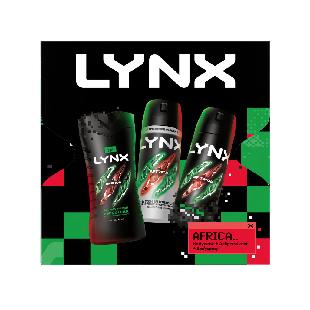 LYNX Africa Trio Gift Set (Pack of 5)