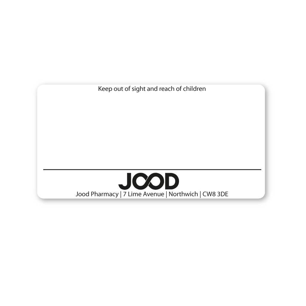 [EMT5374] Lime Avenue JOOD Pharmacy Labels