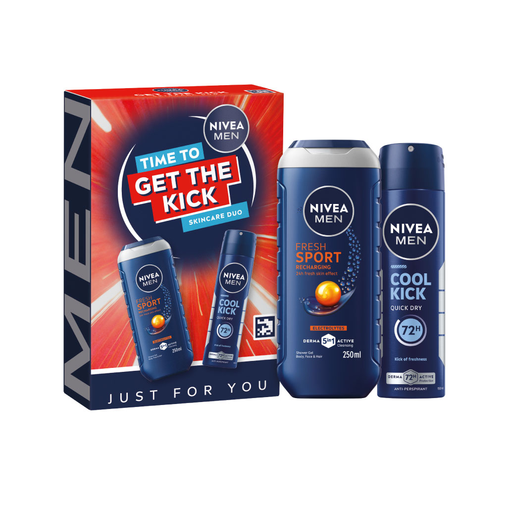 NIVEA Time To Get The Kick ( Pack of 6)