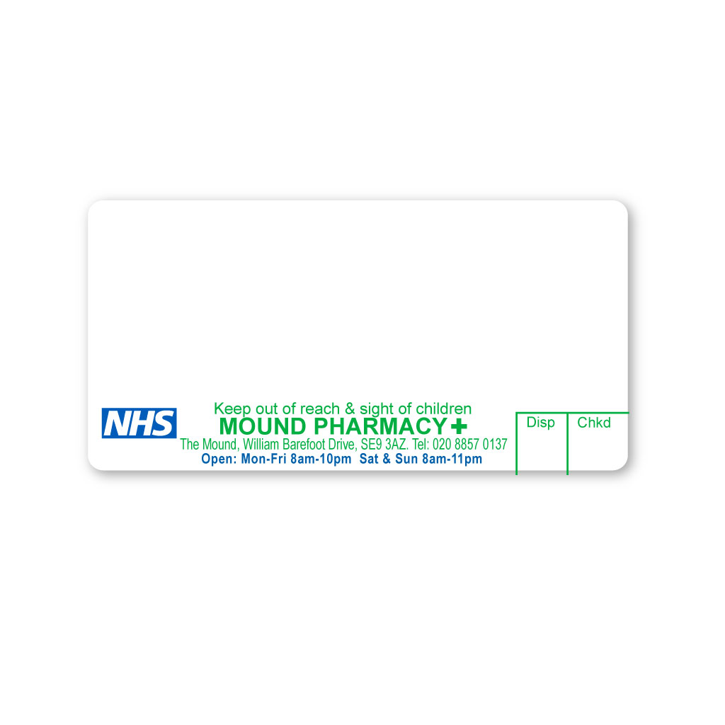 [EMT5410] Mound Pharmacy Labels 