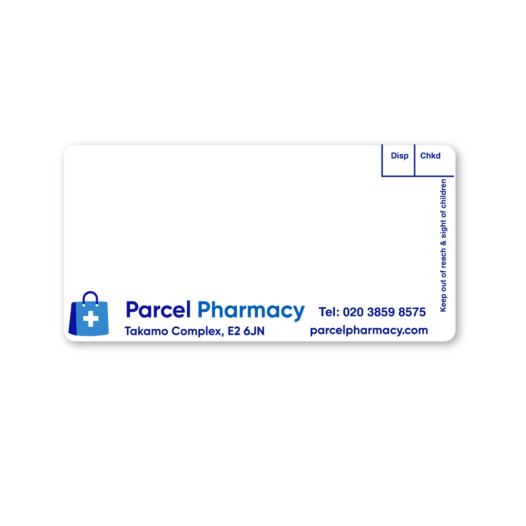 [EMT5424] Parcel Pharmacy Labels