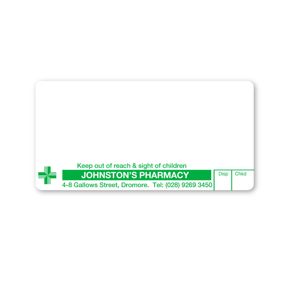 Johnstons Pharmacy Labels From EMT Healthcare