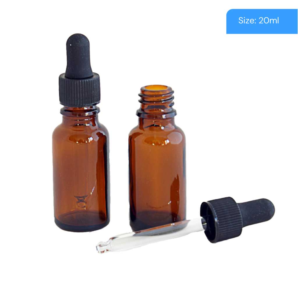 glass medicine dropper bottle 20ml