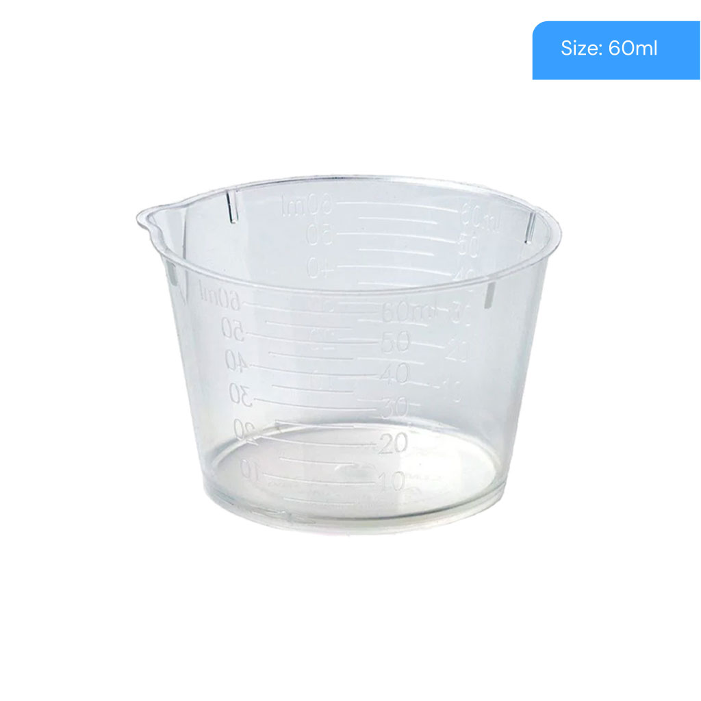 graduated medicine dosing cup 60ml
