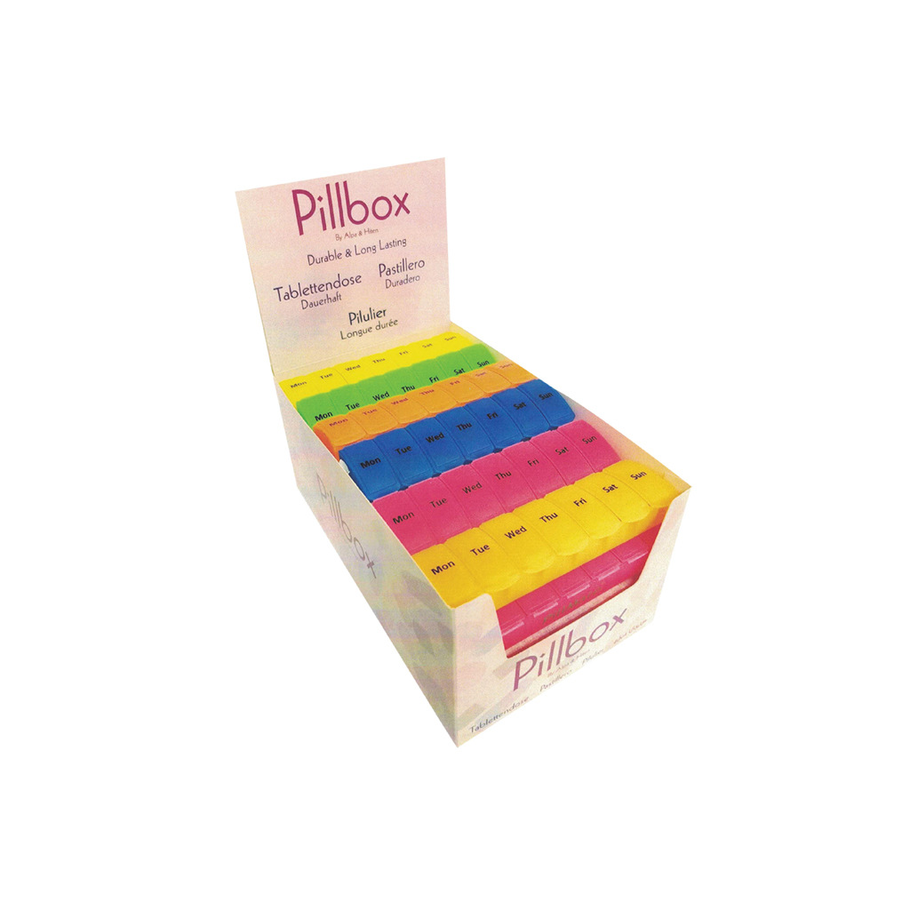 [19050D] Pillbox - 7 Day (Pack of 24)