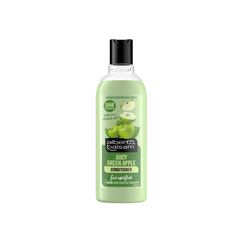 [4010450] Alberto Balsam Conditioner - Juicy Green Apple, 300ml (Pack of 6)