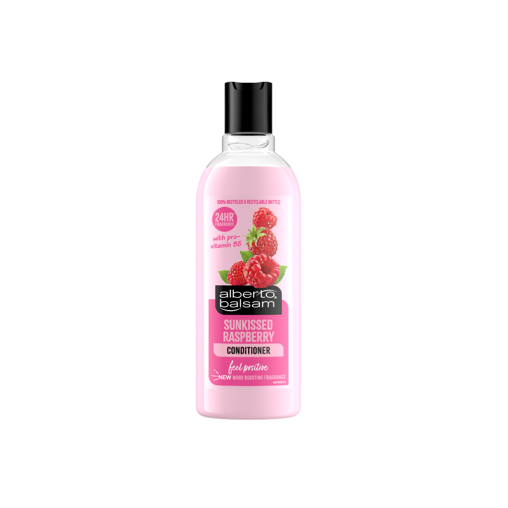 [4010443] Alberto Balsam Conditioner - Sunkissed Raspberry, 300ml (Pack of 6)