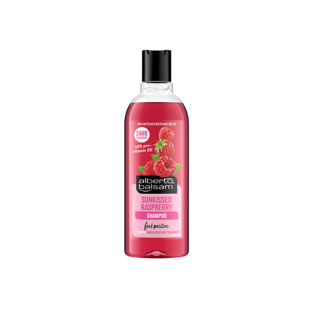 [4010617] Alberto Balsam Shampoo - Sunkissed Raspberry, 300ml (Pack of 6)