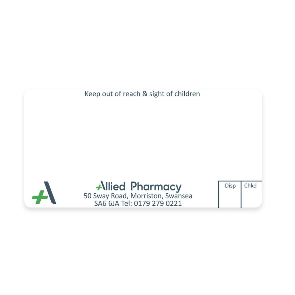 Allied 50 Sway Road Dispensing Labels