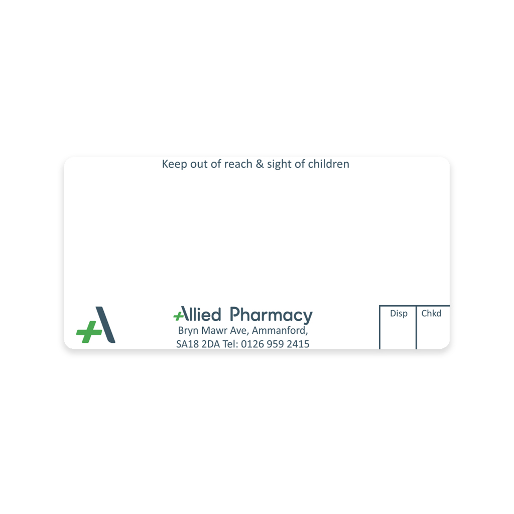[AZEMT3405] Allied Ammandford Dispensing Labels