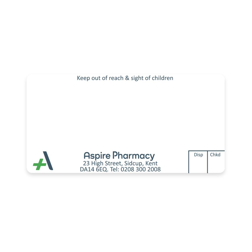 [AZEMT2973] Allied Aspire Dispensing Labels