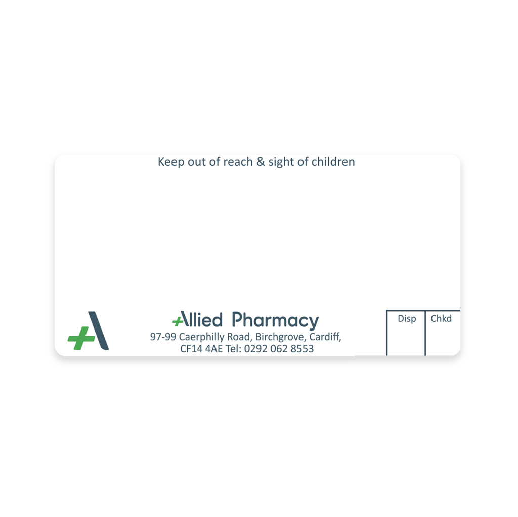 Allied Birchgrove Dispensing Labels