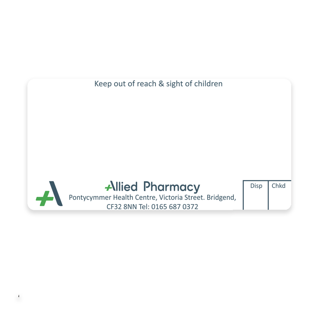 Allied Bridgend Dispensing Labels